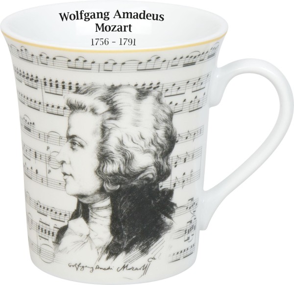 Henkelbecher "W. A. Mozart"