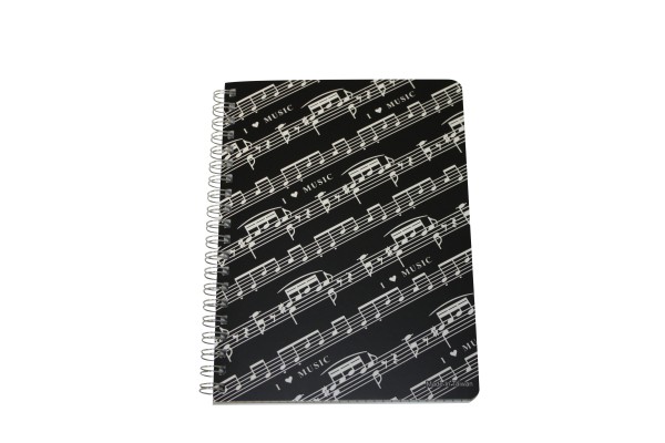 Spiralblock "Noten"
