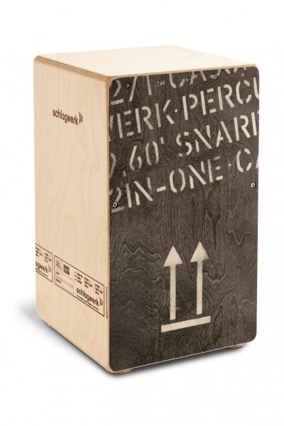 Schlagwerk Cajon 2inOne CP 404BLK Black Edition