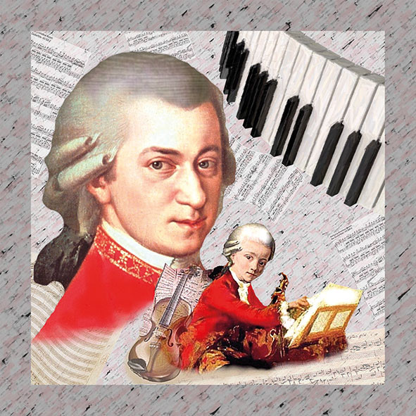 Lunch-Servietten "Mozart"