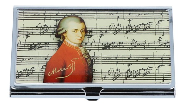 Visitenkartenetui Mozart
