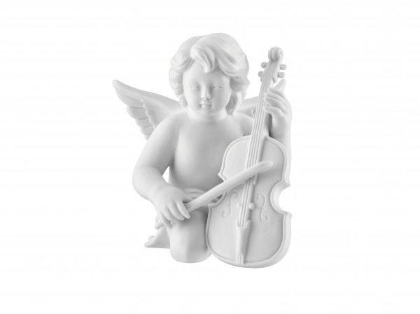 Porzellan-Engel "Cello" - L