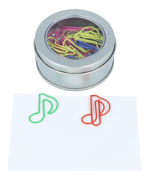 Büroklammern-Box "Achtelnote"