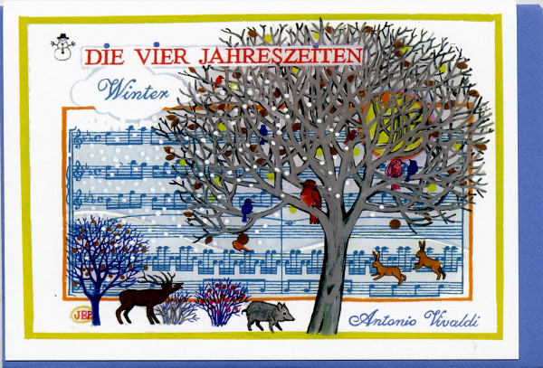 Kunstkarte "Vivaldi: Winter"