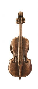 Pin "Cello" Kupfer