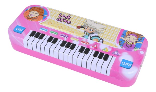 Stiftebox Keyboard - pink