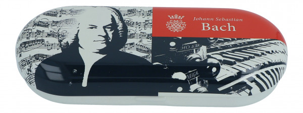 Brillenetui mit Dekor "Bach"