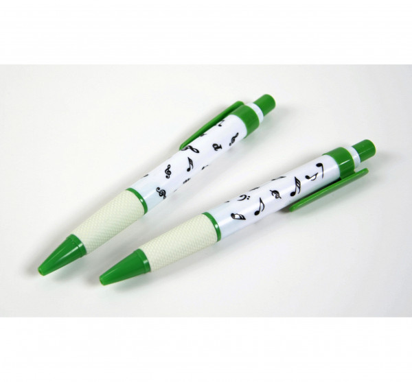 Kugelschreiber "Notenmix" - grün