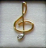 Pin "Notenschlüssel"