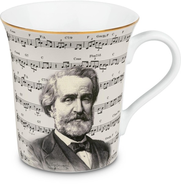 Henkelbecher "G. Verdi"