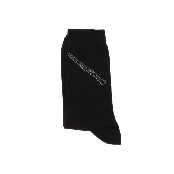 Musiker-Socken "Klarinette in weiß"