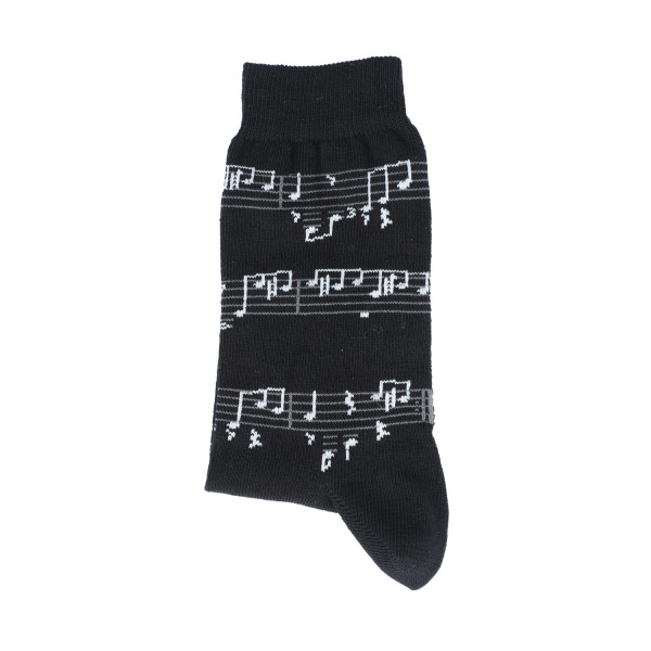 Musiker-Socken "Noten weiß"