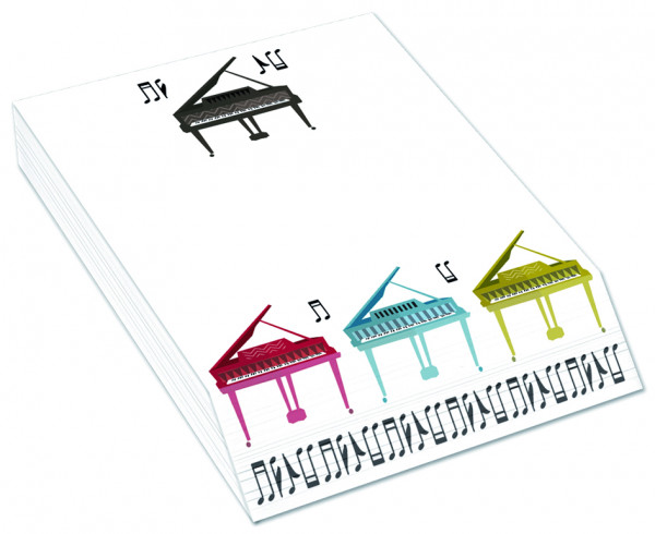 Abreißblock "Piano"