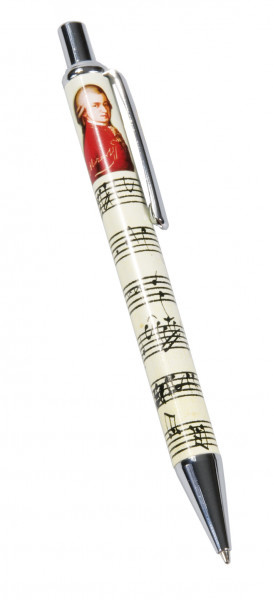 Kugelschreiber mit Dekor "Mozart"