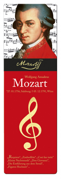 Lesezeichen "Mozart"