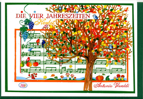 Kunstkarte "Vivaldi: Herbst"