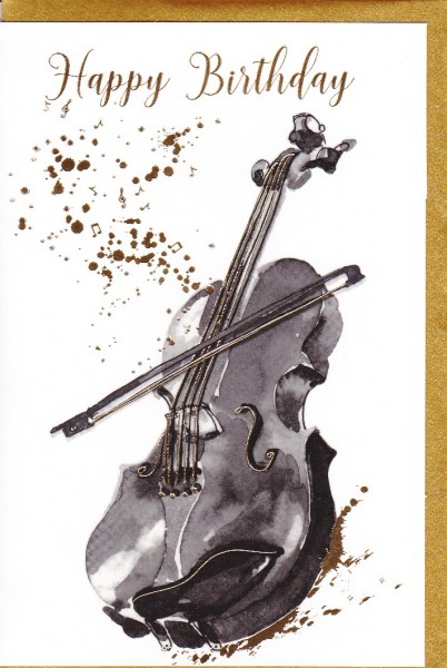 Doppelkarte "Violine/Cello"