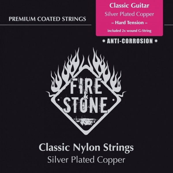 Fire & Stone Classic Set - Saiten Konzertgitarre