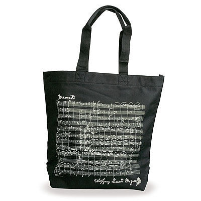 Shopper "Mozart" - schwarz