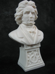 Marmorbüste "L. v. Beethoven"