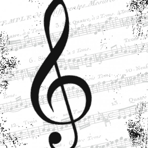 Lunch Servietten "I Love Music"