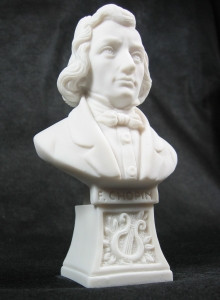 Marmorbüste "F. Chopin"
