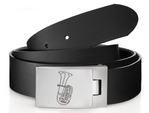 Art Of Music - Ledergürtel "Tuba" - neu