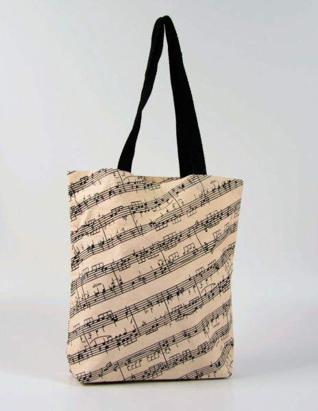 Baumwolltasche "Notenlinie"