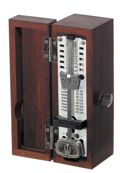 Wittner Taktell Super-Mini mahagoni Holzgehäuse