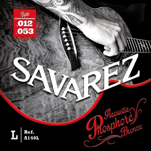 Savarez Acoustic Phosphor Bronze - Saiten Westerngitarre Custom Light