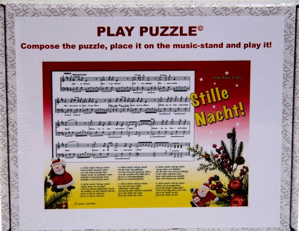 Play-Puzzle "Stille Nacht" for piano