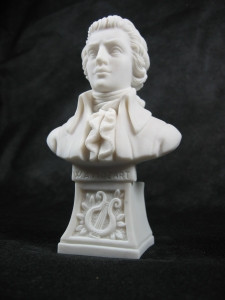 Marmorbüste "W. A. Mozart"