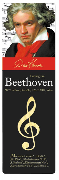 Lesezeichen "Beethoven"