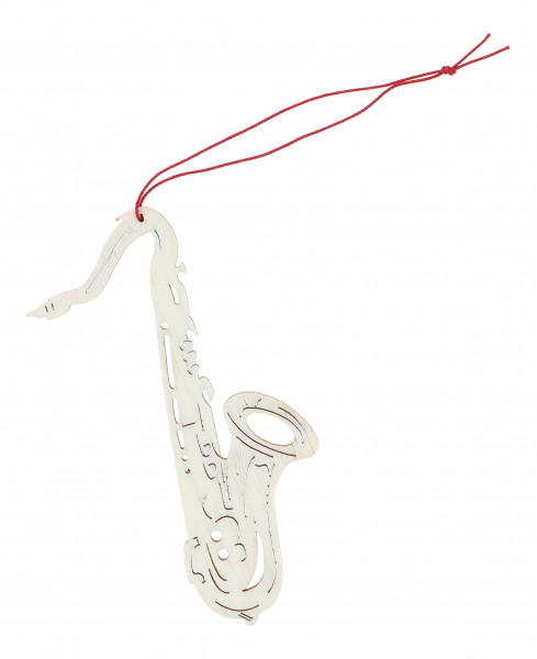Holzanhänger "Saxophon"