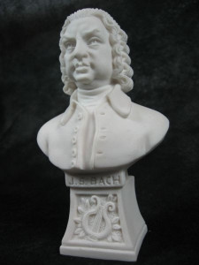 Marmorbüste "J. S. Bach"