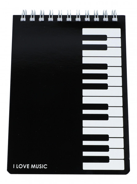 A6 Spiralblock "Keyboard"