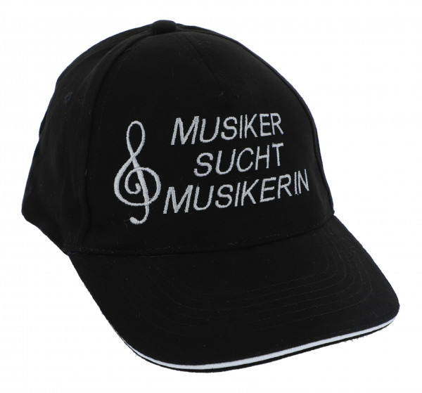 Baseball-Cap - Musiker sucht Musikerin