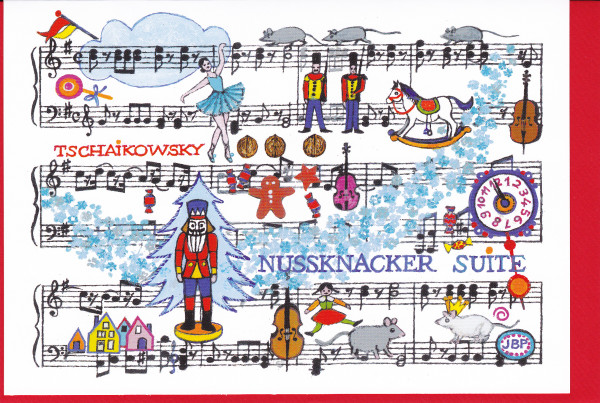 Kunstkarte "Tschaikowsky: Nussknacker Suite"