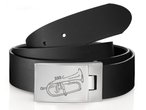 Art Of Music - Ledergürtel "Flügelhorn"