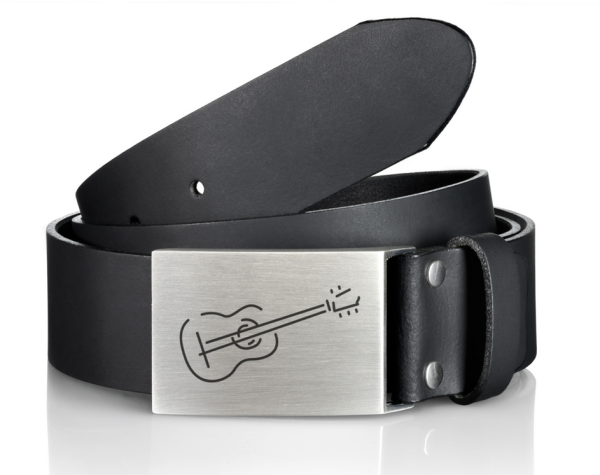Art Of Music - Ledergürtel "Gitarre"