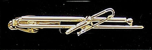 Krawattenhalter "Posaune"