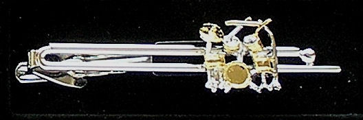 Krawattenhalter "Schlagzeug"