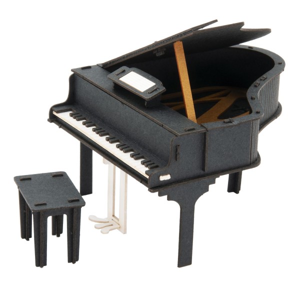 3D-Papiermodell - Motiv: Piano