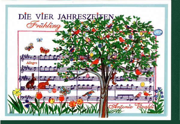 Kunstkarte "Vivaldi: Frühling"