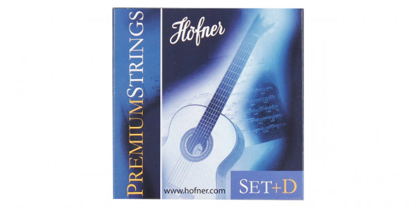 Höfner HPS-SET+D - Saiten Konzertgitarre