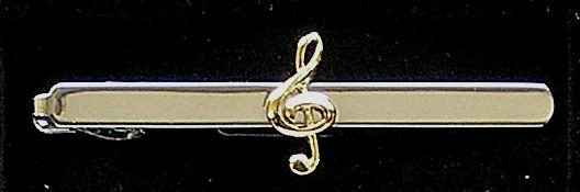 Krawattenhalter "Notenschlüssel"