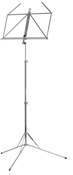 K&M Notenpult 101 vernickelt - mit Tragetasche