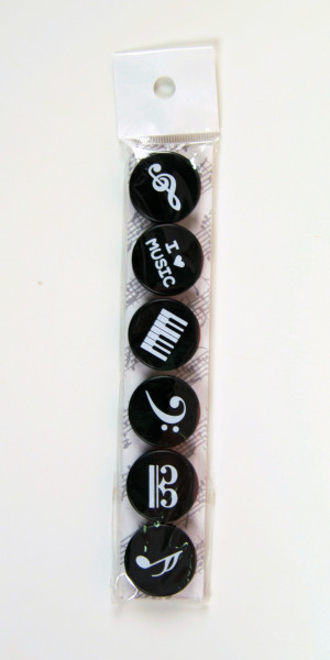 Magnet-Set "Musikmotive"