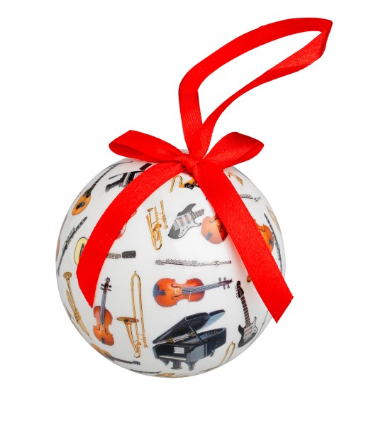 Christbaumkugel "Instrumente"